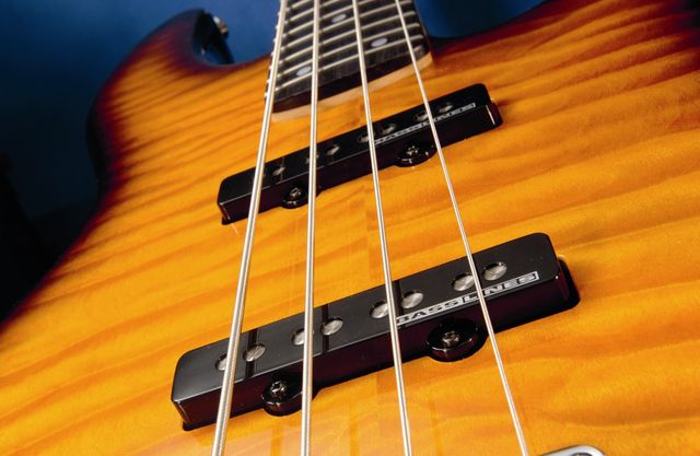 blank The Seymour Duncan Bassline pickups possess active circuitry